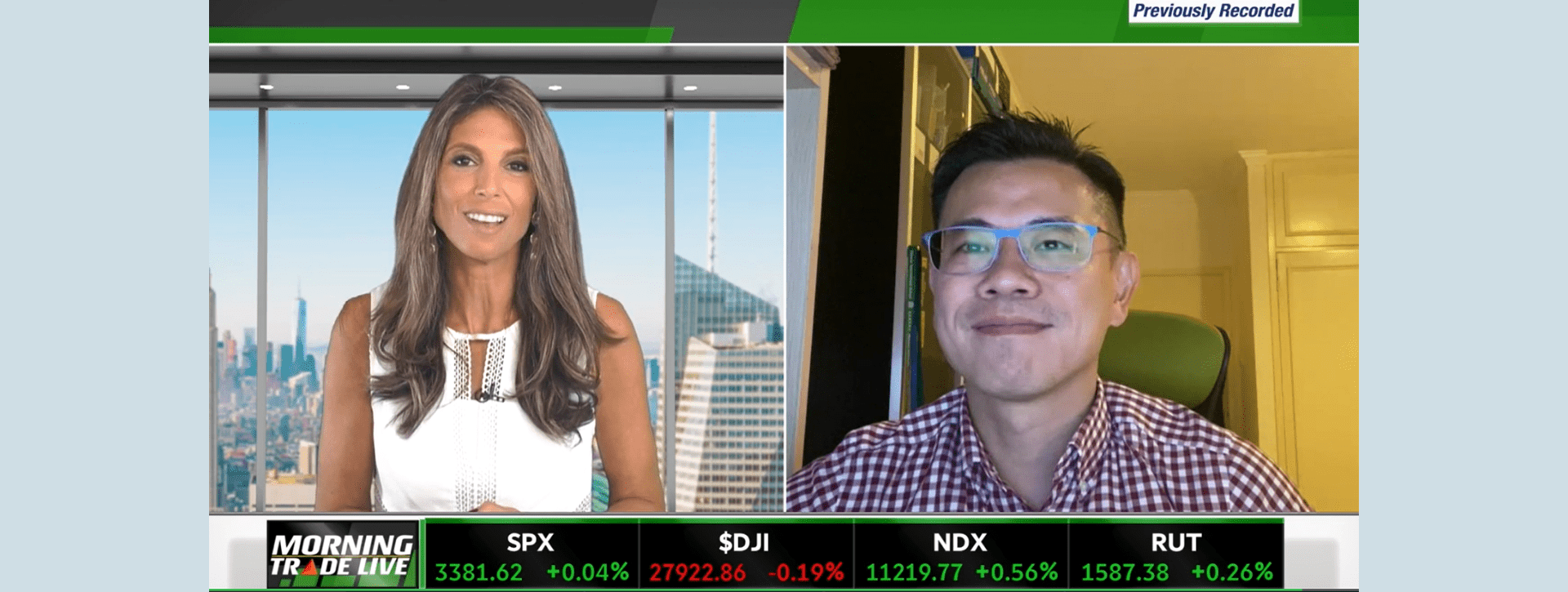 Sammy Hsieh’s Interview with TD Ameritrade Network’s Nicole Petallides